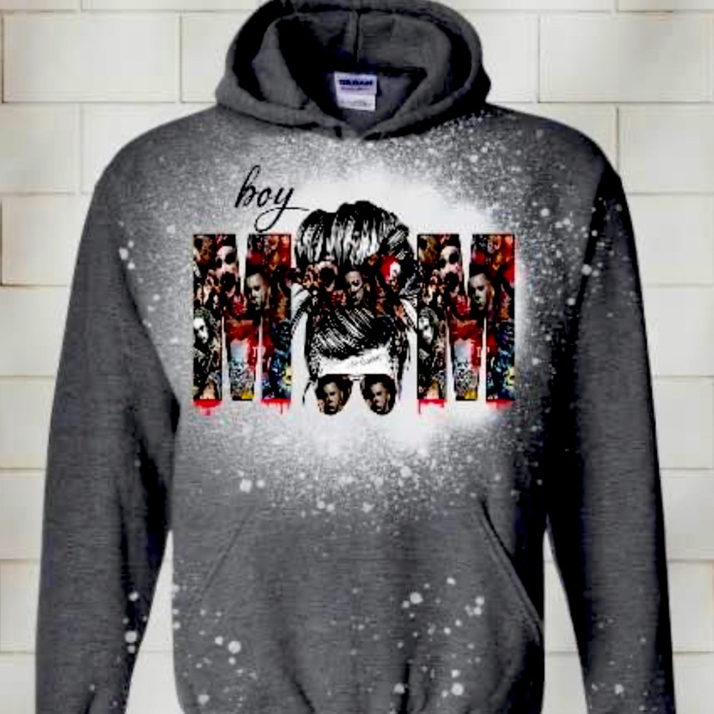 Boy Mom Halloween Inspired Hoodie